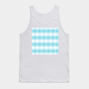 Blue triangles with Scottish style Tank Top